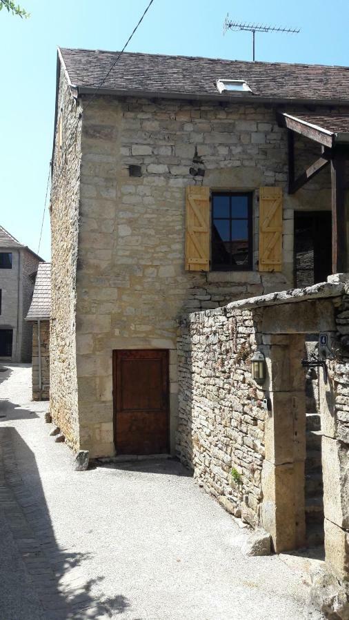 Maison En Pierres Au Coeur Du Village Medieval De Villeneuve ภายนอก รูปภาพ